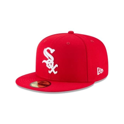 Chicago White Sox Gorra | New Era MLB Basic 59fifty Fitted Cap Mexico - Rojos